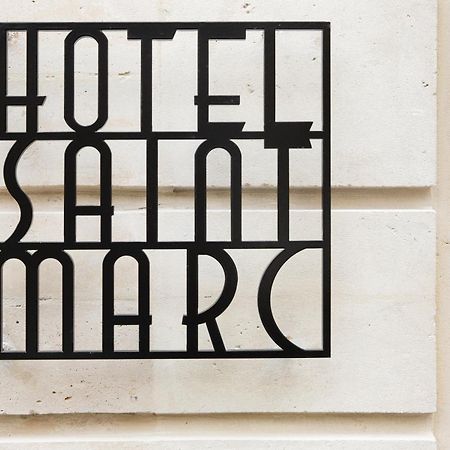 Hotel Saint-Marc París Exterior foto